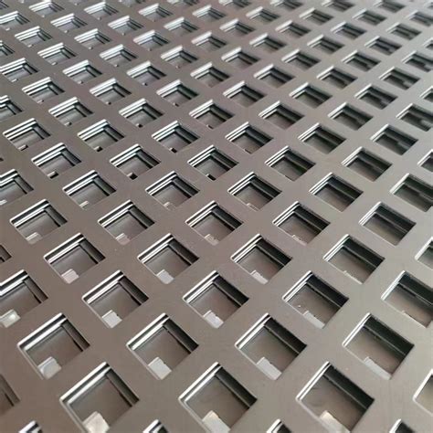 sheet metal square|square perforated metal sheet.